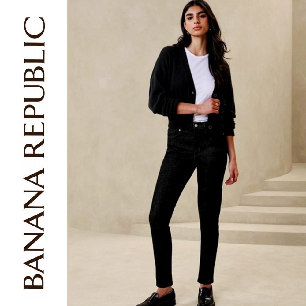 NWT BANANA REPUBLIC HIGH RISE SKINNY